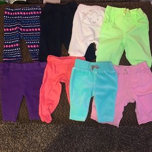 Newborn Girl Pants